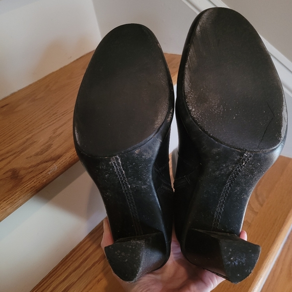 Tommy Hilfiger Women's Black Leather Boots Made in Brazil - Picture 2 of 5